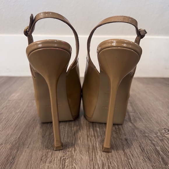 YSL Patent Leather Sling Back - Picture 3 of 7